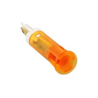 LED Panel Indicator Orange Diffused 45° 220V 3mA Solder Lug LED Panel Indicator Orange Diffused 45° 220V 3mA Solder Lug