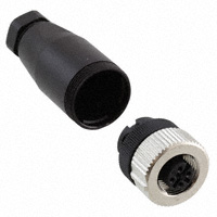 4 Position Circular Connector Receptacle, Female Sockets Screw 4 Position Circular Connector Receptacle, Female Sockets Screw