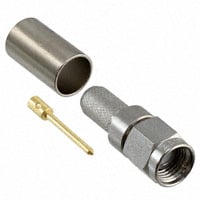 SMA Connector Plug, Male Pin 50 Ohms Free Hanging (In-Line) Solder SMA Connector Plug, Male Pin 50 Ohms Free Hanging (In-Line) Solder