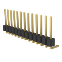 Connector Header Through Hole, Right Angle 13 position 0.100" (2.54mm) Connector Header Through Hole, Right Angle 13 position 0.100" (2.54mm)