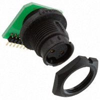 3 Position Circular Connector Receptacle, Female Sockets Circuit Board, Solder 3 Position Circular Connector Receptacle, Female Sockets Circuit Board, Solder