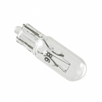 Incandescent Lamp Clear 6.3V Round with Domed Top RT-1 3/4 Wedge Incandescent Lamp Clear 6.3V Round with Domed Top RT-1 3/4 Wedge