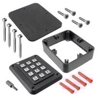 Keypad Switch 12 Metal Keys Conductive Rubber Contacts Wiegand™ Output Non-Illuminated Keypad Switch 12 Metal Keys Conductive Rubber Contacts Wiegand™ Output Non-Illuminated