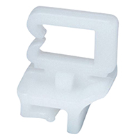 Cable Clip, Wire Saddle Natural DIN Rail/Metal Rail 0.444" L x 0.142" H (11.30mm x 3.61mm) Cable Clip, Wire Saddle Natural DIN Rail/Metal Rail 0.444" L x 0.142" H (11.30mm x 3.61mm)