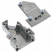 9, 15 Position Two Piece Backshell Connector Silver 135° Shielded 9, 15 Position Two Piece Backshell Connector Silver 135° Shielded