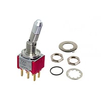 拨动开关 DPDT 面板安装 拨动开关 DPDT 面板安装