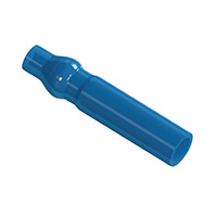 1 Position Sleeve Connector Female, Receptacle Blue, Transparent 1 Position Sleeve Connector Female, Receptacle Blue, Transparent