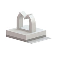 Cable Clip, Wire Saddle on Base Natural Adhesive 0.320" L x 0.190" H (8.13mm x 4.83mm) Cable Clip, Wire Saddle on Base Natural Adhesive 0.320" L x 0.190" H (8.13mm x 4.83mm)