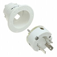 Power Connector Receptacle, Male Blades NEMA L5-20R Free Hanging (In-Line) Power Connector Receptacle, Male Blades NEMA L5-20R Free Hanging (In-Line)
