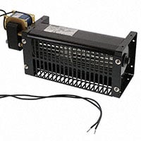 Fan Blower, Cross Flow 120VAC Rectangular - 266mm L x 90mm H Ball 89.0 CFM (2.49m³/min) 2 Wire Leads Fan Blower, Cross Flow 120VAC Rectangular - 266mm L x 90mm H Ball 89.0 CFM (2.49m³/min) 2 Wire Leads