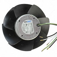 Fan Tubeaxial 230VAC Round - 138.3mm Dia Ball 5 Wire Leads Fan Tubeaxial 230VAC Round - 138.3mm Dia Ball 5 Wire Leads