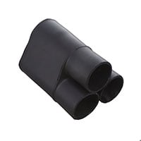 Heat Shrink Boot, Transition - Breakout, 3:1 Black Heat Shrink Boot, Transition - Breakout, 3:1 Black
