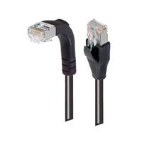 Modular Cable Plug to Plug, Right Angle 8p8c (RJ45, Ethernet) 1.00' (304.8mm) Shielded Modular Cable Plug to Plug, Right Angle 8p8c (RJ45, Ethernet) 1.00' (304.8mm) Shielded
