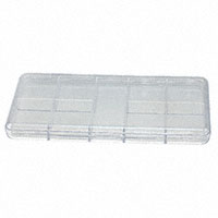 Component Storage Plastic, Styrene Clear Hinged Door, Lid 6.752" L x 3.189" W (171.50mm x 81.00mm) X 0.500" (12.70mm) Component Storage Plastic, Styrene Clear Hinged Door, Lid 6.752" L x 3.189" W (171.50mm x 81.00mm) X 0.500" (12.70mm)
