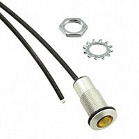 Light Pipe Single Amber Flexible 6" (152.4mm) Panel Mount Light Pipe Single Amber Flexible 6" (152.4mm) Panel Mount