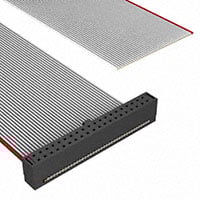 40 矩形电缆组件 插口至线缆 1.00'(304.80mm) 40 矩形电缆组件 插口至线缆 1.00'(304.80mm)