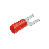 אדום 6 יתד הדקים - מחברי את (Spade) מלחץ 18-22 AWG אדום 6 יתד הדקים - מחברי את (Spade) מלחץ 18-22 AWG