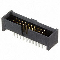 针座连接器 通孔 20 位置 0.050"(1.27mm) 针座连接器 通孔 20 位置 0.050"(1.27mm)