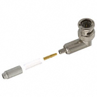 BNC Connector Plug, Male Pin 50 Ohms Free Hanging (In-Line), Right Angle Crimp BNC Connector Plug, Male Pin 50 Ohms Free Hanging (In-Line), Right Angle Crimp