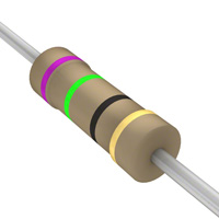 75 Ohms ±5% 0.5W, 1/2W Through Hole Resistor Axial Carbon Film 75 Ohms ±5% 0.5W, 1/2W Through Hole Resistor Axial Carbon Film