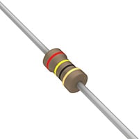 24 Ohms ±5% 0.25W, 1/4W Through Hole Resistor Axial Flame Retardant Coating, Safety Carbon Film 24 Ohms ±5% 0.25W, 1/4W Through Hole Resistor Axial Flame Retardant Coating, Safety Carbon Film