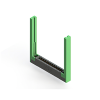 20 Position Female Connector Non Specified - Dual Edge Gold 0.156" (3.96mm) Black 20 Position Female Connector Non Specified - Dual Edge Gold 0.156" (3.96mm) Black