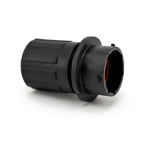 6 Position Circular Connector Receptacle Housing Free Hanging (In-Line) 6 Position Circular Connector Receptacle Housing Free Hanging (In-Line)