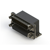 25, 25 Position D-Sub - Stacked Plug, Male Pins; Receptacle, Female Sockets Connector 25, 25 Position D-Sub - Stacked Plug, Male Pins; Receptacle, Female Sockets Connector