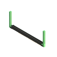 80 Position Female Connector Non Specified - Dual Edge Gold 0.156" (3.96mm) Black 80 Position Female Connector Non Specified - Dual Edge Gold 0.156" (3.96mm) Black