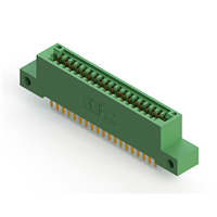 38 Position Female Connector Non Specified - Dual Edge Gold 0.100" (2.54mm) Green 38 Position Female Connector Non Specified - Dual Edge Gold 0.100" (2.54mm) Green