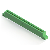27 Position Female Connector Non Specified - Single Edge Gold 0.156" (3.96mm) Green 27 Position Female Connector Non Specified - Single Edge Gold 0.156" (3.96mm) Green