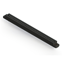 76 Position Female Connector Non Specified - Dual Edge Tin 0.156" (3.96mm) Black 76 Position Female Connector Non Specified - Dual Edge Tin 0.156" (3.96mm) Black