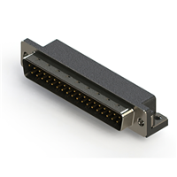 37 Position D-Sub Plug, Male Pins Connector 37 Position D-Sub Plug, Male Pins Connector