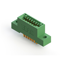 14 positionen Buchse Steckverbinder Nicht angegeben - Doppelkante Gold 0,100" (2,54mm) Grün 14 positionen Buchse Steckverbinder Nicht angegeben - Doppelkante Gold 0,100" (2,54mm) Grün