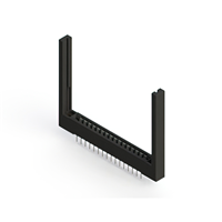 32 Position Female Connector Non Specified - Dual Edge Tin 0.156" (3.96mm) Black 32 Position Female Connector Non Specified - Dual Edge Tin 0.156" (3.96mm) Black