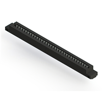 64 Position Female Connector Non Specified - Dual Edge Tin 0.156" (3.96mm) Black 64 Position Female Connector Non Specified - Dual Edge Tin 0.156" (3.96mm) Black