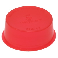 Hole Plug Low-Density Polyethylene Red Hole Plug Low-Density Polyethylene Red