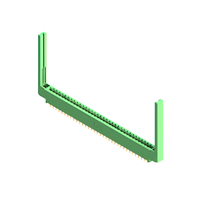 68 Position Female Connector Non Specified - Dual Edge Gold 0.156" (3.96mm) Green 68 Position Female Connector Non Specified - Dual Edge Gold 0.156" (3.96mm) Green