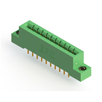 20 posizione Femmina Connettori Non specificato - Doppio bordo Oro 0,156" (3,96mm) Verde 20 posizione Femmina Connettori Non specificato - Doppio bordo Oro 0,156" (3,96mm) Verde