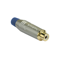 6.35mm (0.250", 1/4") - Headphone Phono (RCA) Jack Mono Connector Solder Cup, Solder 6.35mm (0.250", 1/4") - Headphone Phono (RCA) Jack Mono Connector Solder Cup, Solder