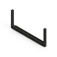 68 Position Female Connector Non Specified - Dual Edge Gold 0.156" (3.96mm) Black 68 Position Female Connector Non Specified - Dual Edge Gold 0.156" (3.96mm) Black