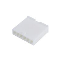 6 矩形连接器 - 外壳 插头 天然 0.165"(4.20mm) 6 矩形连接器 - 外壳 插头 天然 0.165"(4.20mm)