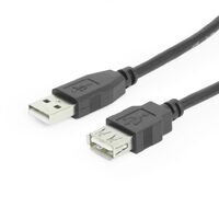 USB 2.0 Cable A Female to A Male 2.00' (609.6mm) Shielded USB 2.0 Cable A Female to A Male 2.00' (609.6mm) Shielded
