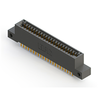 44 Position Female Connector Non Specified - Dual Edge Gold 0.100" (2.54mm) Black 44 Position Female Connector Non Specified - Dual Edge Gold 0.100" (2.54mm) Black