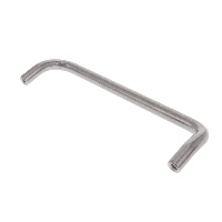 Instrumentation Handle Aluminum Screw Holes, Back Instrumentation Handle Aluminum Screw Holes, Back