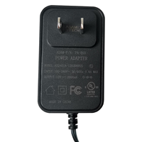 12V AC/DC 外部 壁装(II 类) 适配器 固定插片 输入 12V AC/DC 外部 壁装(II 类) 适配器 固定插片 输入