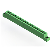 44 Position Female Connector Non Specified - Single Edge Gold 0.100" (2.54mm) Green 44 Position Female Connector Non Specified - Single Edge Gold 0.100" (2.54mm) Green