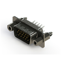 15 Position D-Sub, High Density Plug, Male Pins Connector 15 Position D-Sub, High Density Plug, Male Pins Connector