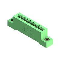 8 Position Female Connector Non Specified - Single Edge Gold 0.156" (3.96mm) Green 8 Position Female Connector Non Specified - Single Edge Gold 0.156" (3.96mm) Green