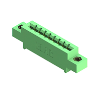 8 Position Female Connector Non Specified - Single Edge Gold 0.156" (3.96mm) Green 8 Position Female Connector Non Specified - Single Edge Gold 0.156" (3.96mm) Green